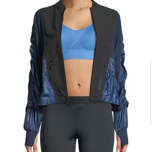 Adidas by Stella McCartney Black and Blue Jacket